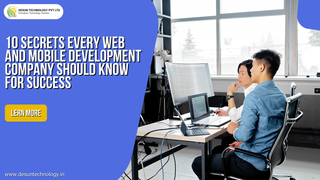 10 Success Secrets for Web & Mobile Development Companies