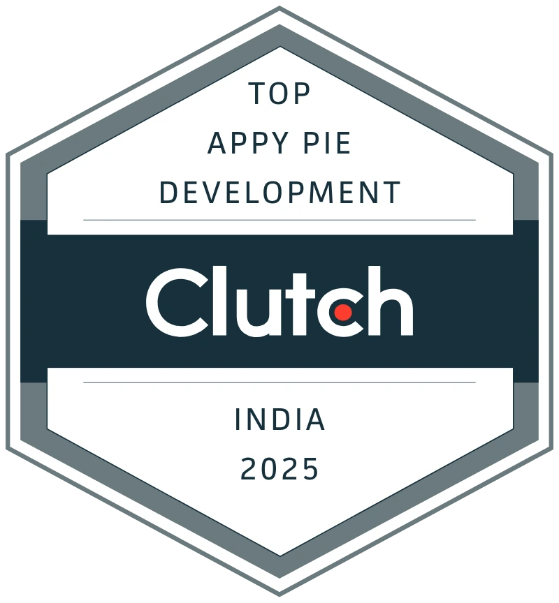 Top Appy Pie Development India Award 2025