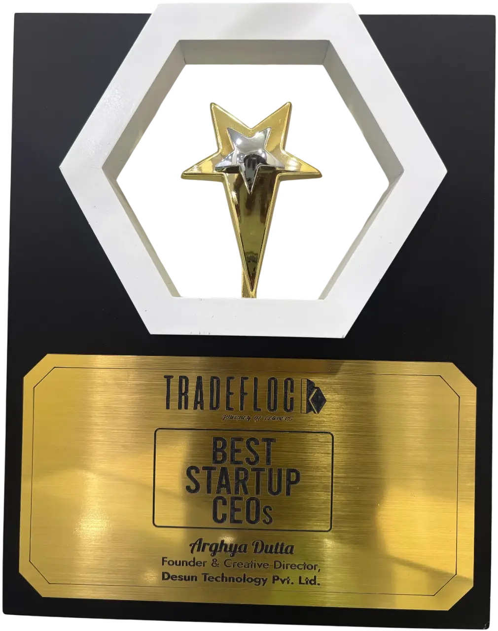 Tradeflog Award - BEST STARTUP CEOs